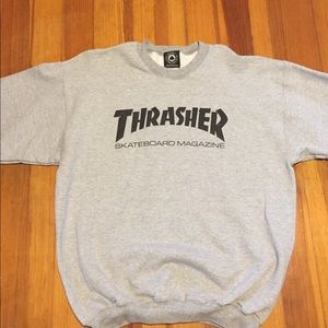 Grey Thrasher Crewneck